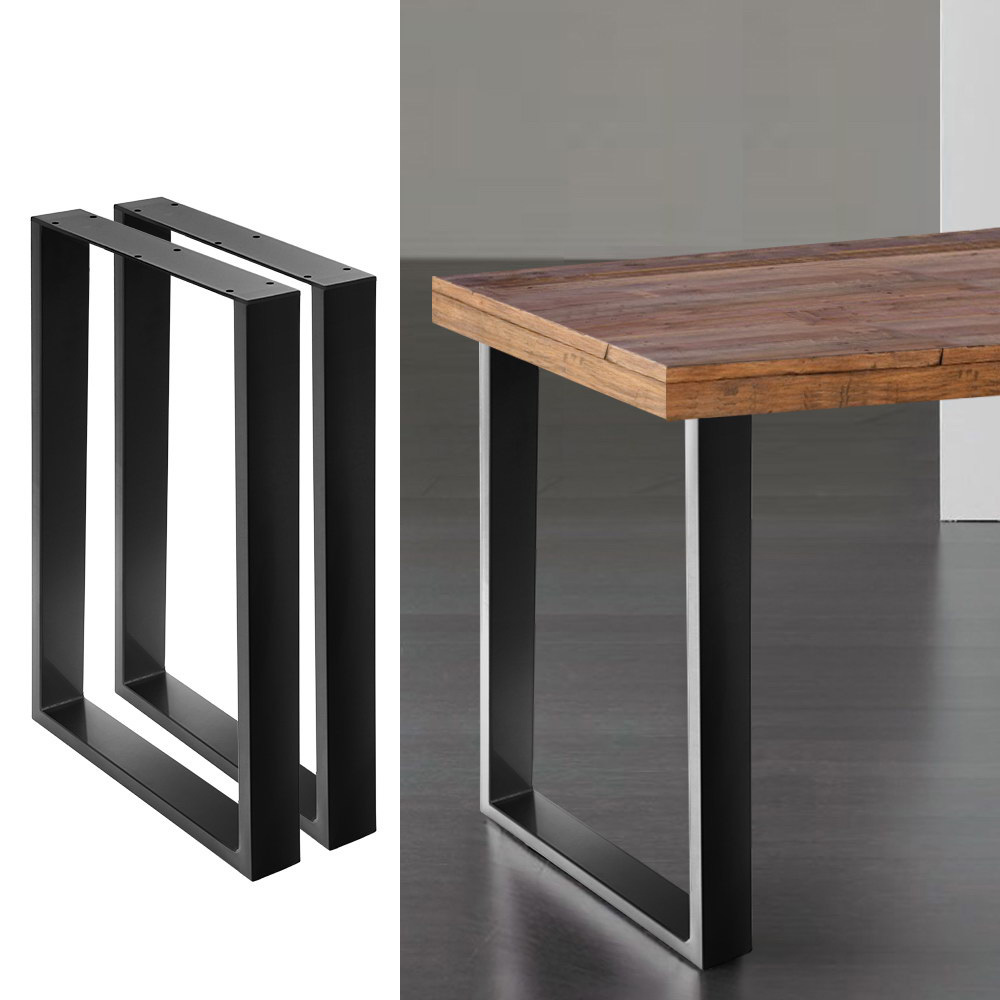 Rectangular Table Legs Steel Set - Image 2
