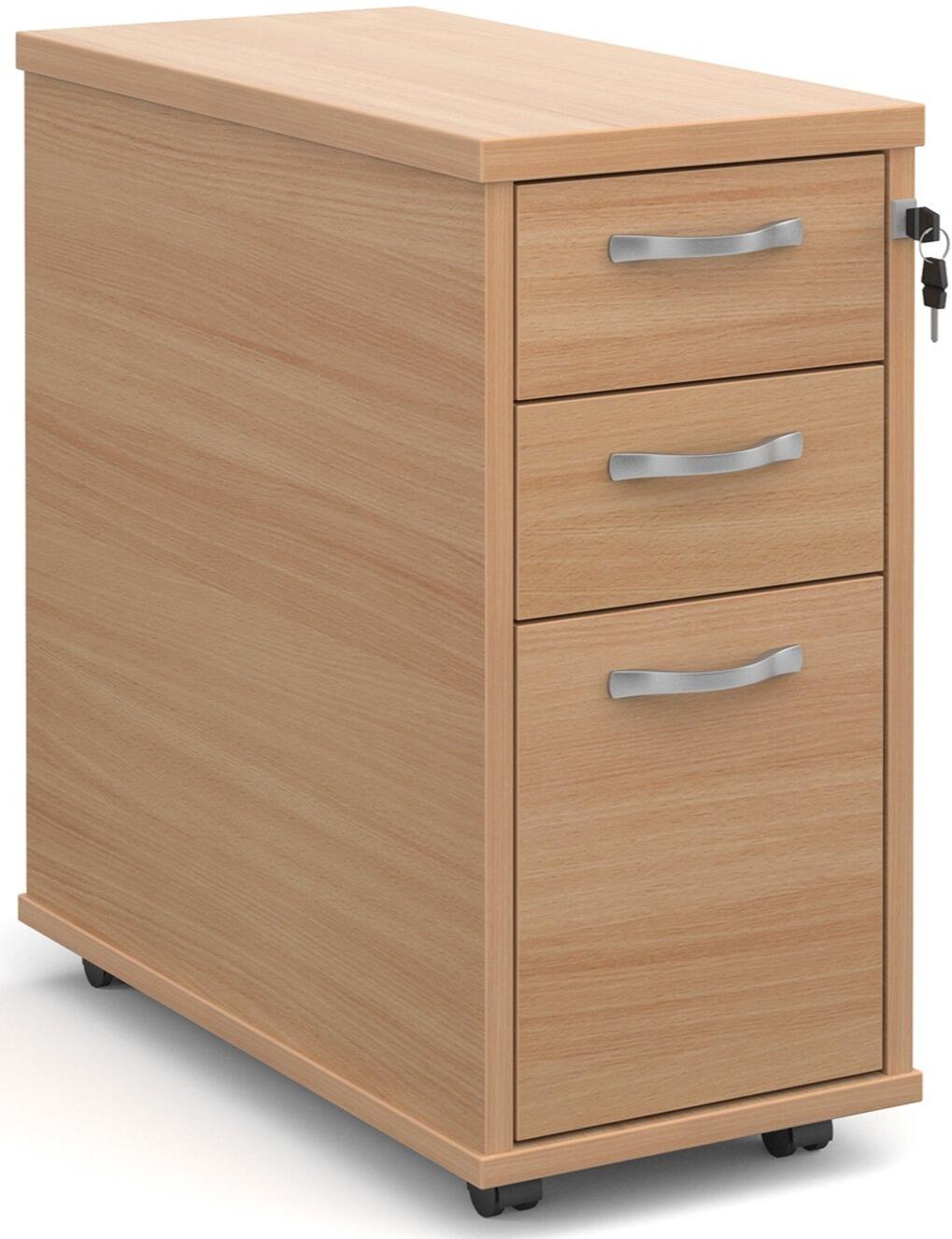 Pedestal 3 Drawer Mobile Narrow - Image 2