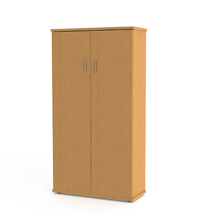 Bookcase 4 Tier with Doors - Image 5