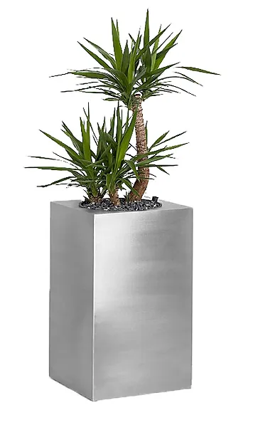 Premier Square Solid Planter - Image 3